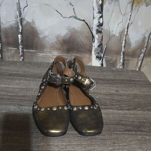 Free People Shoes with Silver Accents